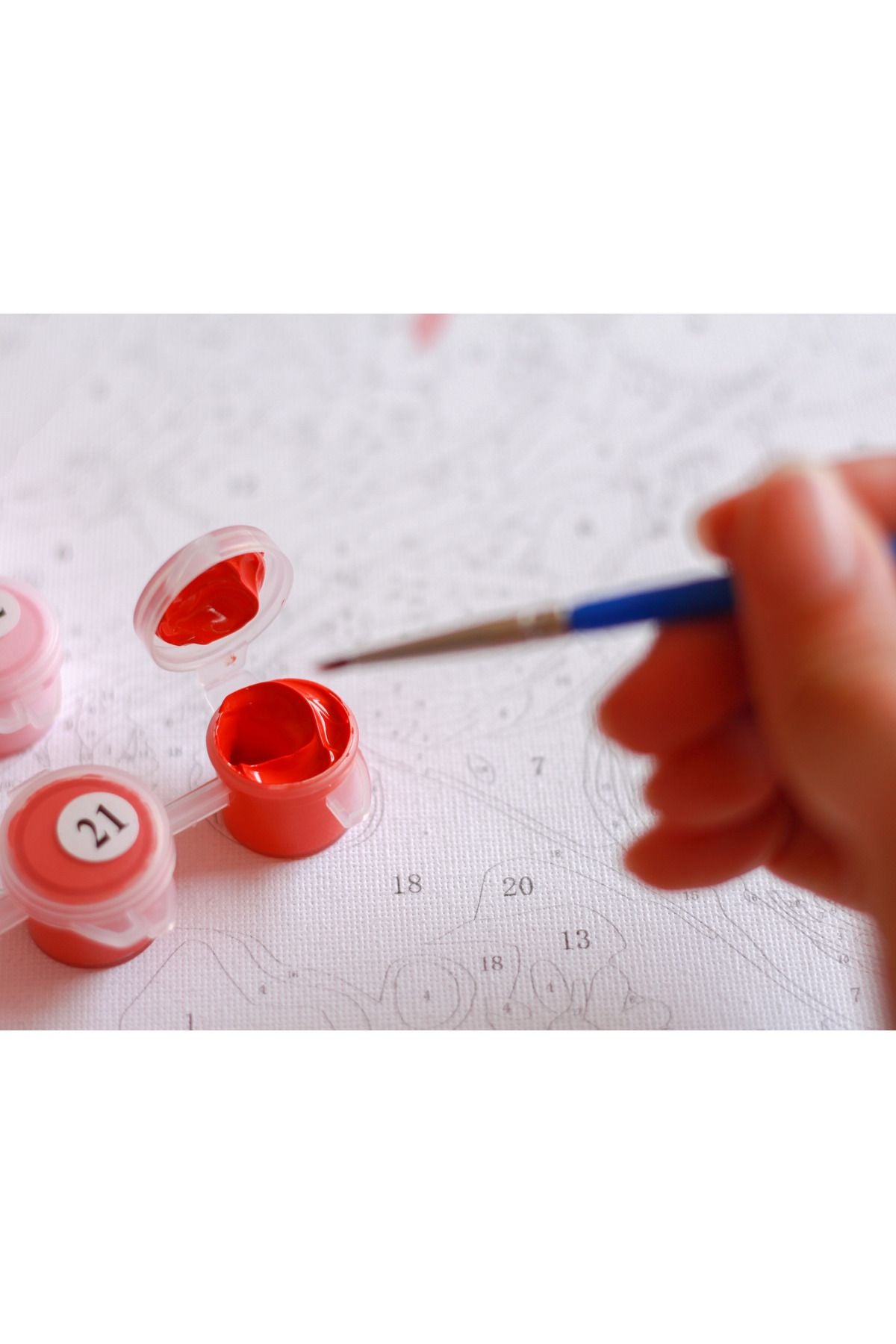 nan sayılarla boyama seti ürün görseli