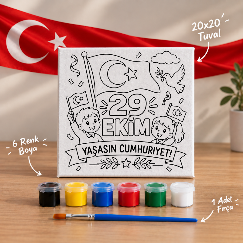 29 Ekim Özel Seri 20x20 cm