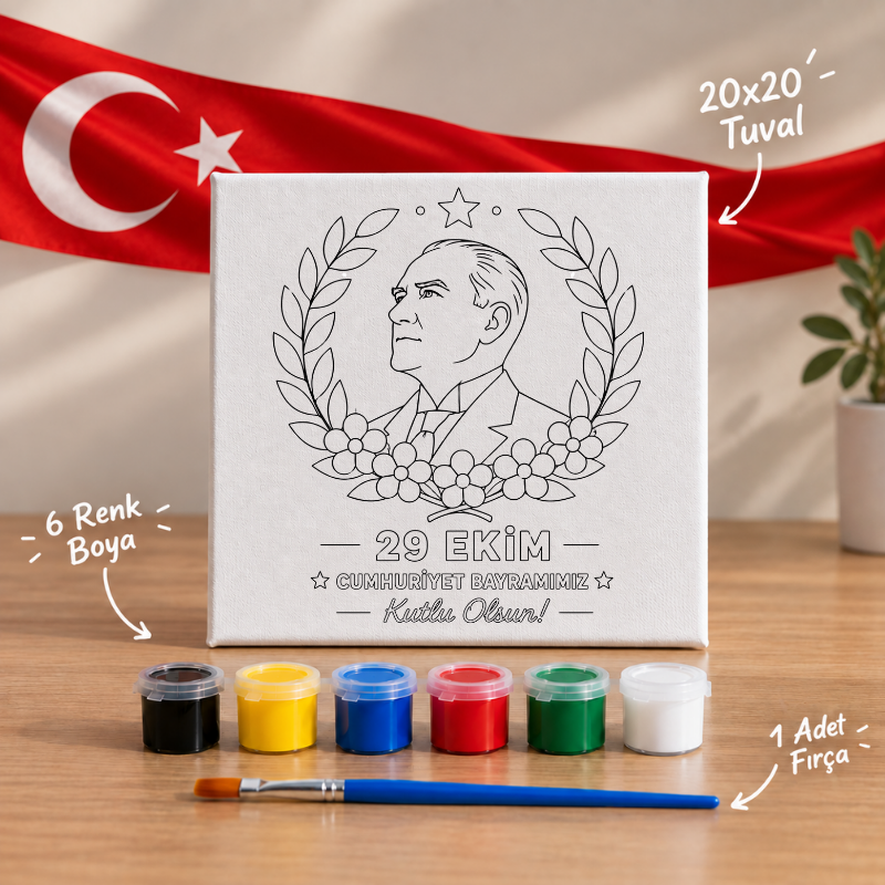 29 Ekim Özel Seri 20x20 cm