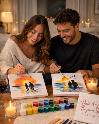Date Night Boyama Seti - 2 Kişilik